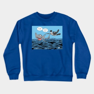 Little Ian Going Fishing! Crewneck Sweatshirt